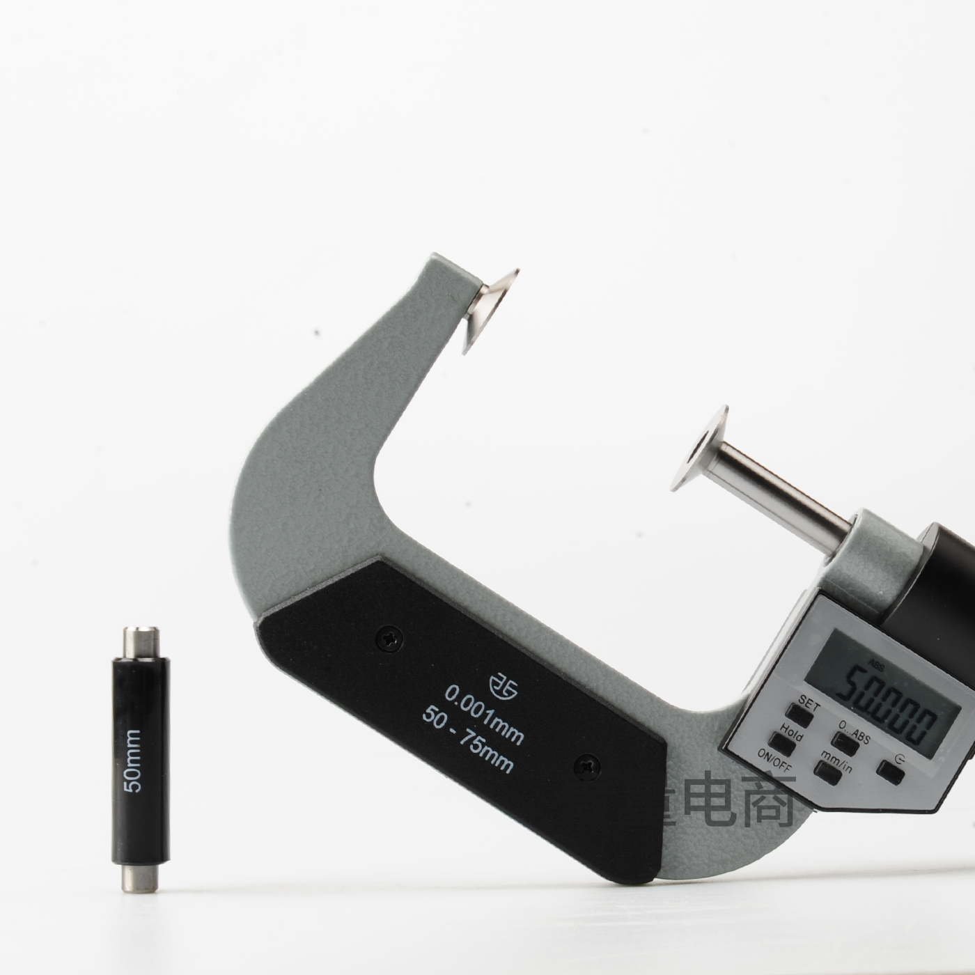 五键电子公法线千分尺