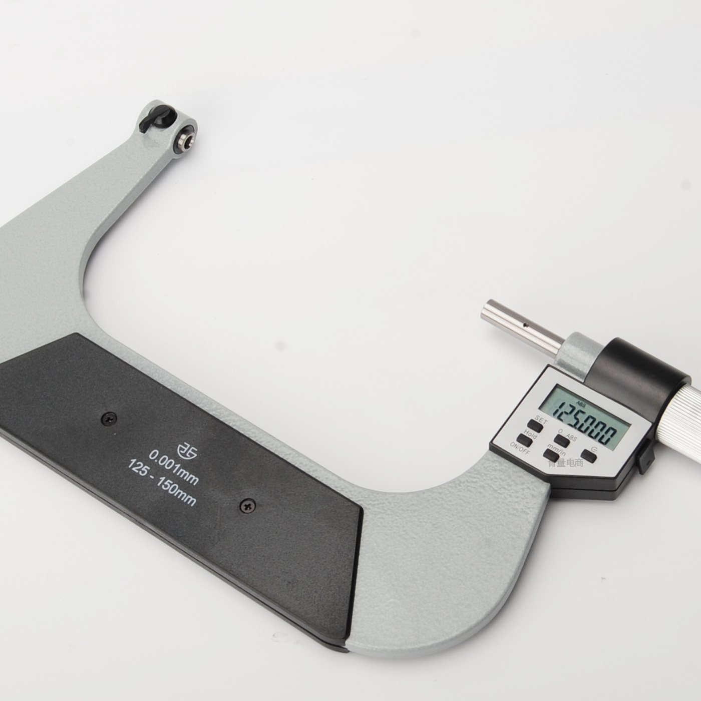 五键电子螺纹千分尺